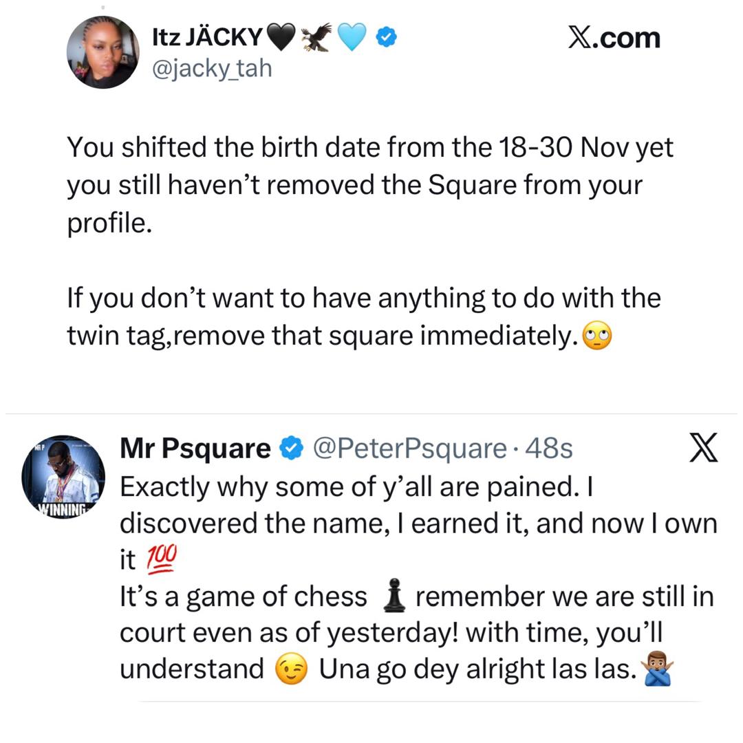 I discovered the name - Peter Okoye responds to X-user who asked him to drop the PSquare name after changing his birthday